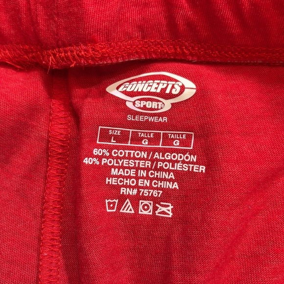 Concepts Sports Sleepwear Chicago Bulls Joggers sz L - Picture 6 of 7